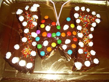 עוגת פרפר ליום הולדת